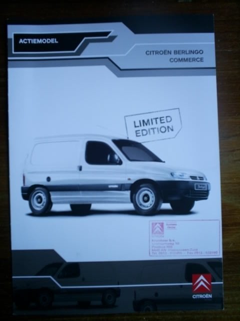Citroen Berlingo Commerce Limited Edition, Verzenden, Zo goed als nieuw, Citroën