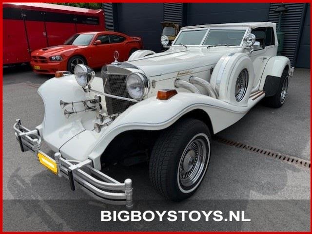 Excalibur PHAETON V, Auto's, Oldtimers, 5000 cc, Cabriolet, 4 stoelen, Wit