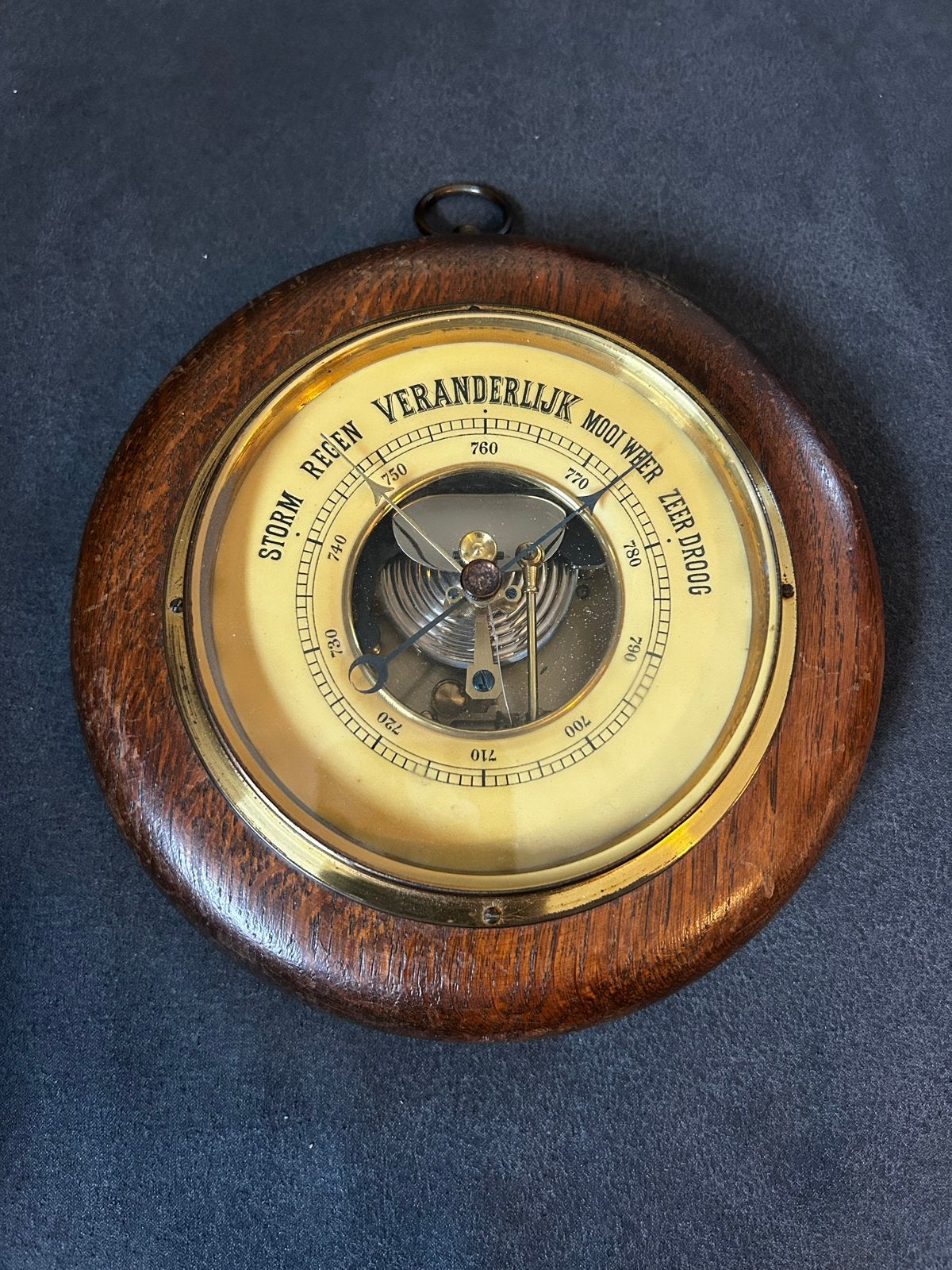 Antieke Lufft Barometer, Ophalen of Verzenden, Gebruikt, Barometer