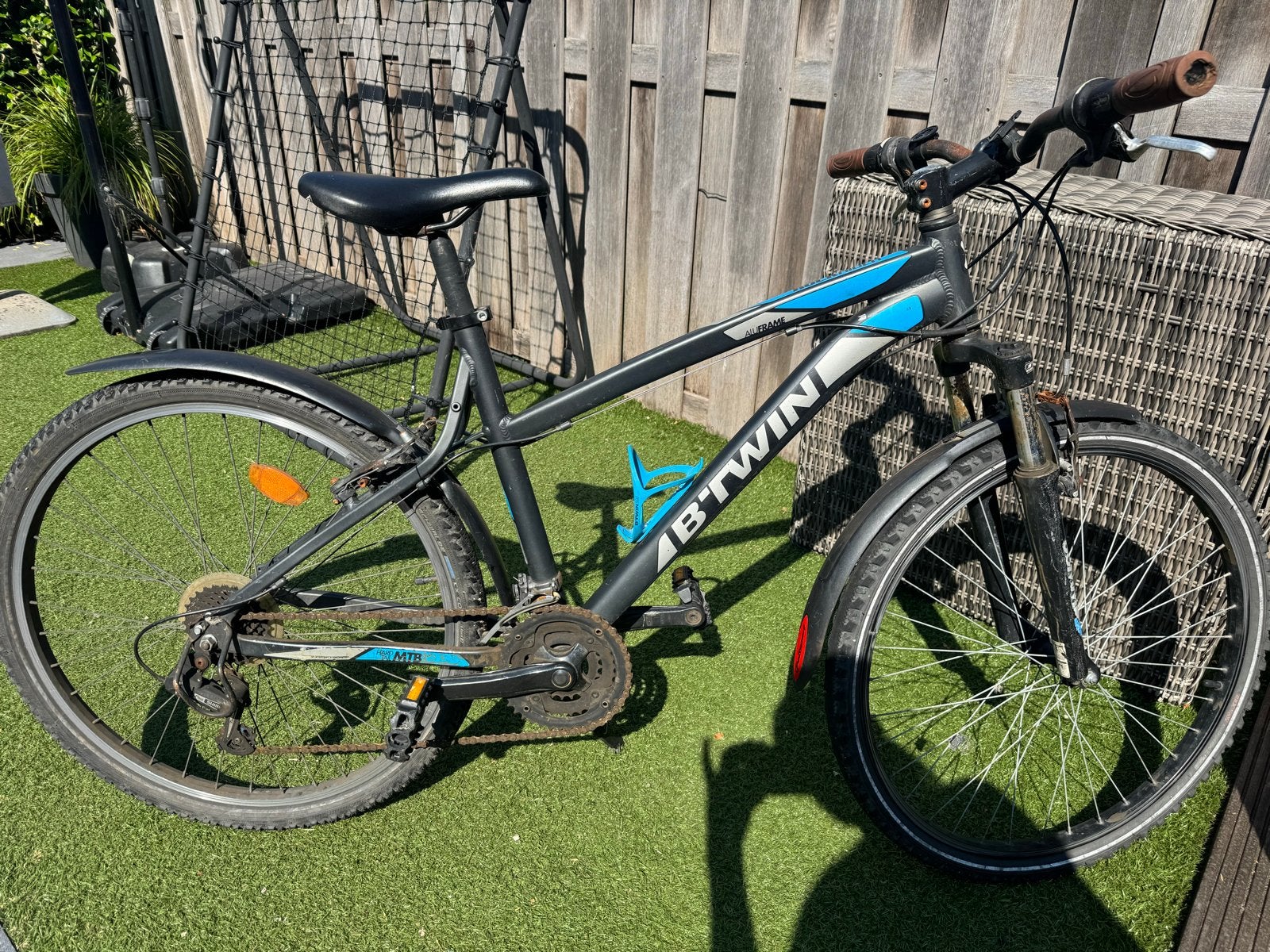 Rockrider 340 Mountainbike 26 inch, Gebruikt, Hardtail, Velgrem, Ophalen