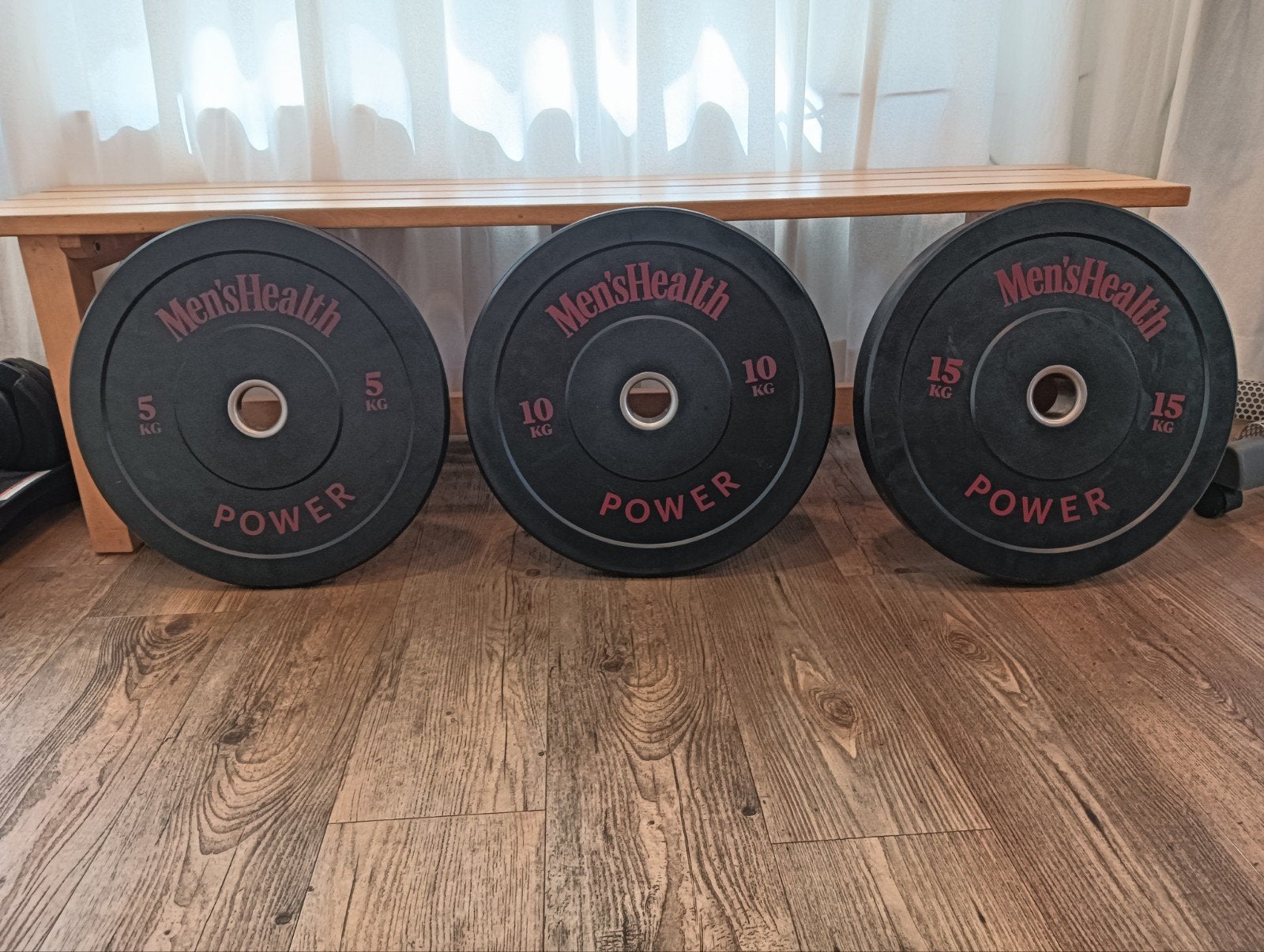 Gewichtschijven, Sport en Fitness, Fitnessmaterialen, Ophalen, Gebruikt, Overige typen
