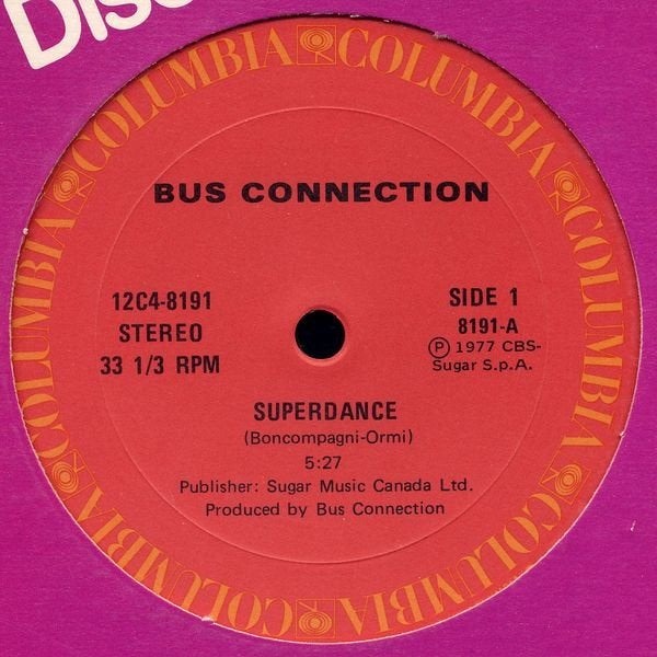 Maxi-single - Bus Connection - Superdance / Don't Stop, House, Ophalen of Verzenden, Zo goed als nieuw, Overige typen
