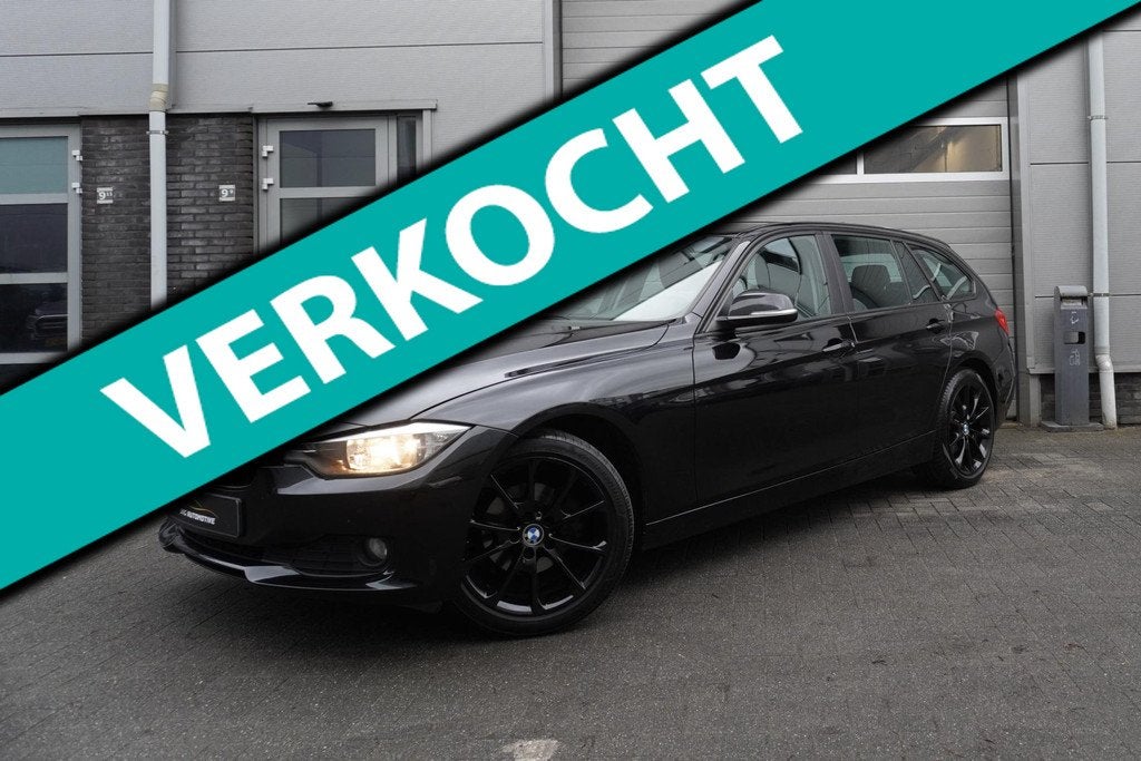 BMW 3-serie Touring 316d Executive, Achterwielaandrijving, Zwart, 116 pk, Zwart