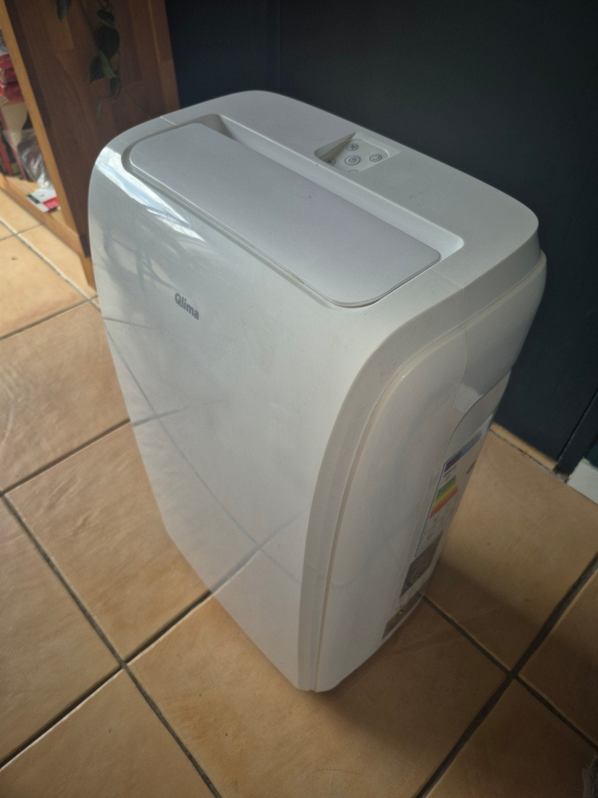 Qlima P522 Mobiele Airco - Energieklasse A, Ophalen, Minder dan 60 m³, 3 snelheden of meer, Zo goed als nieuw