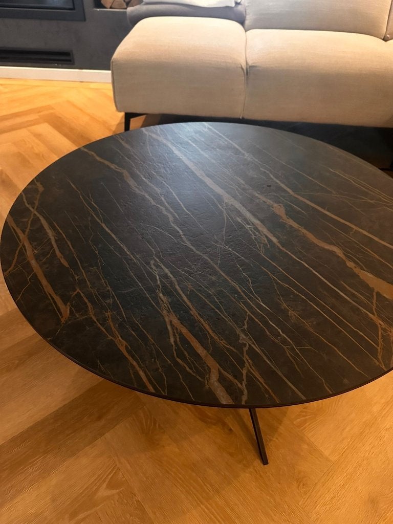 keramisch salontafel, Ophalen, Overige materialen, 50 tot 100 cm, Rond