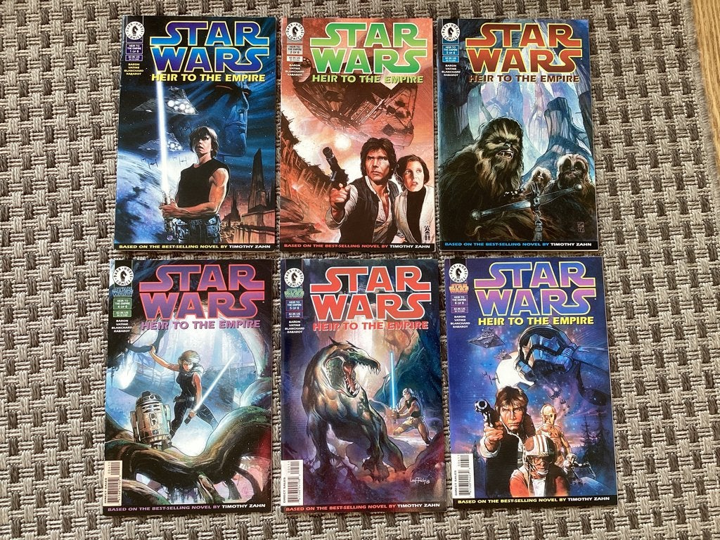 Heir to the Empire 1 t/m 6 (Dark Horse), Complete serie of reeks, Ophalen of Verzenden, Zo goed als nieuw, Amerika