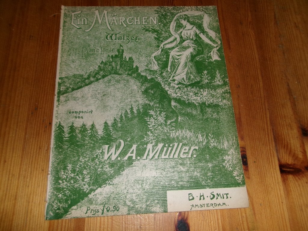 W.a. Muller - ein marchen, Gebruikt, Ophalen of Verzenden, Artiest of Componist, Piano
