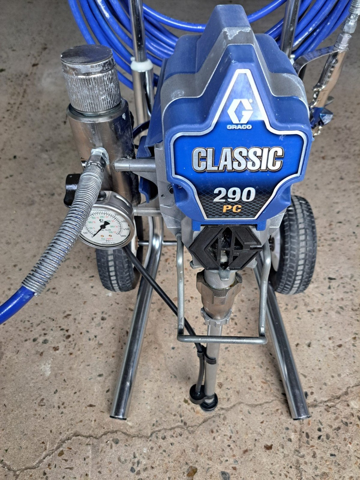 Graco 290 classic PC verfspuit, Ophalen, Gebruikt, Verfspuit of Verfpomp