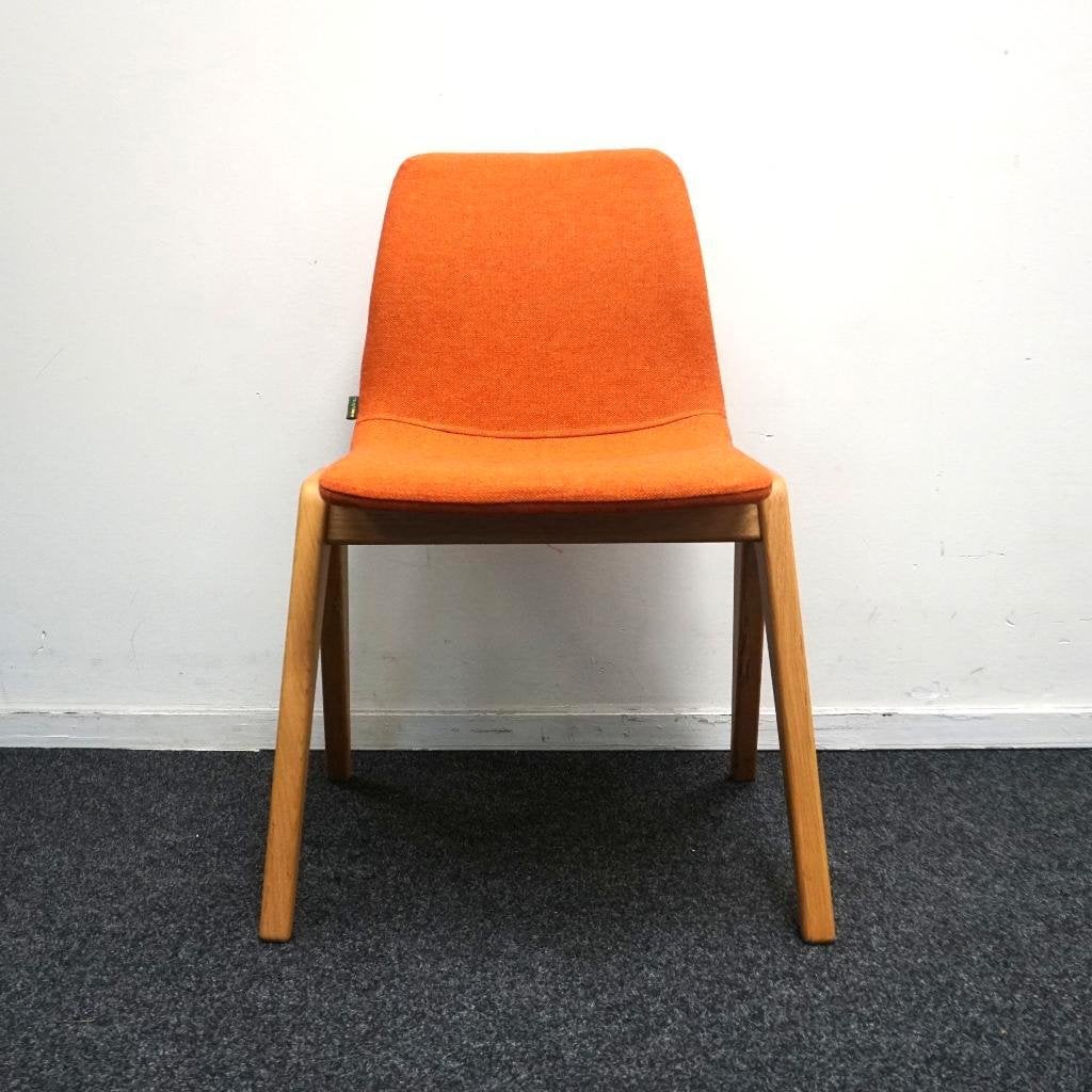 Naughtone Viv Wood Design Stoelen | Oranje Gemeleerd, Hout, Gebruikt, Overige kleuren, -