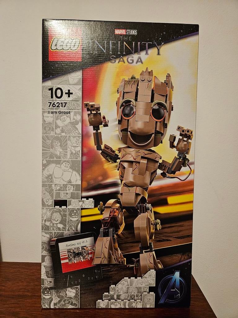 Lego 76217 Marvel Infinity Saga I Am Groot NIEUW, Ophalen of Verzenden, Nieuw