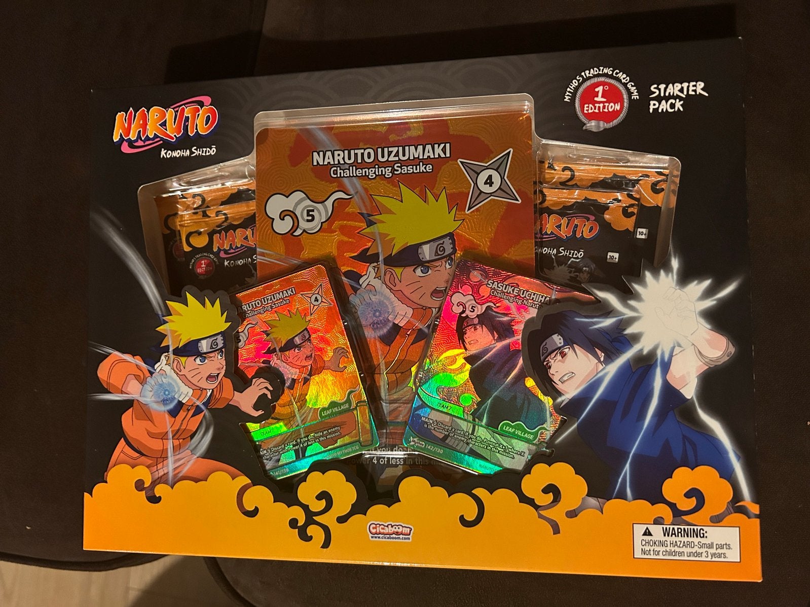 Naruto mythos first edition special edition box, Ophalen of Verzenden, Zo goed als nieuw, Boosterbox