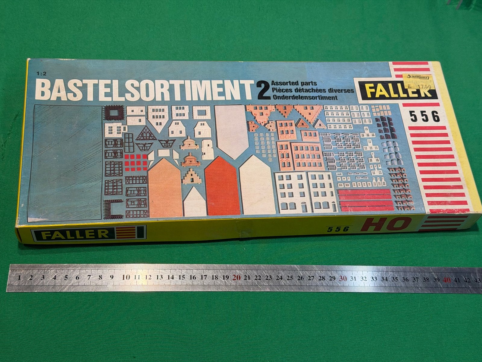 Faller Bastelsortiment 2 HO 556 - Assortiment onderdelen, Ophalen of Verzenden, Gebruikt, 1:144 of kleiner