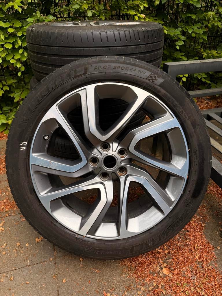 21 inch lichtmetalen velgen Land Rover Range Rover Sport, Auto-onderdelen, Ophalen, Gebruikt, 275 mm, Banden en Velgen