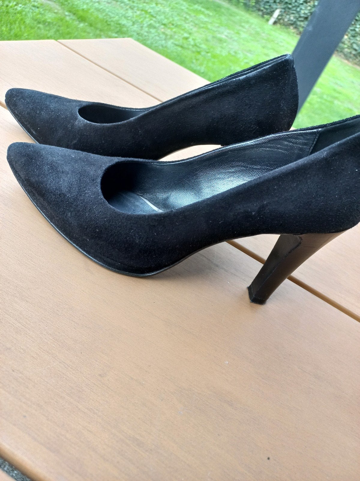 Roberto d'Angelo Zwarte Suède Pumps - Maat 37.5, Pumps, Verzenden, Zwart, Roberto d'Angelo