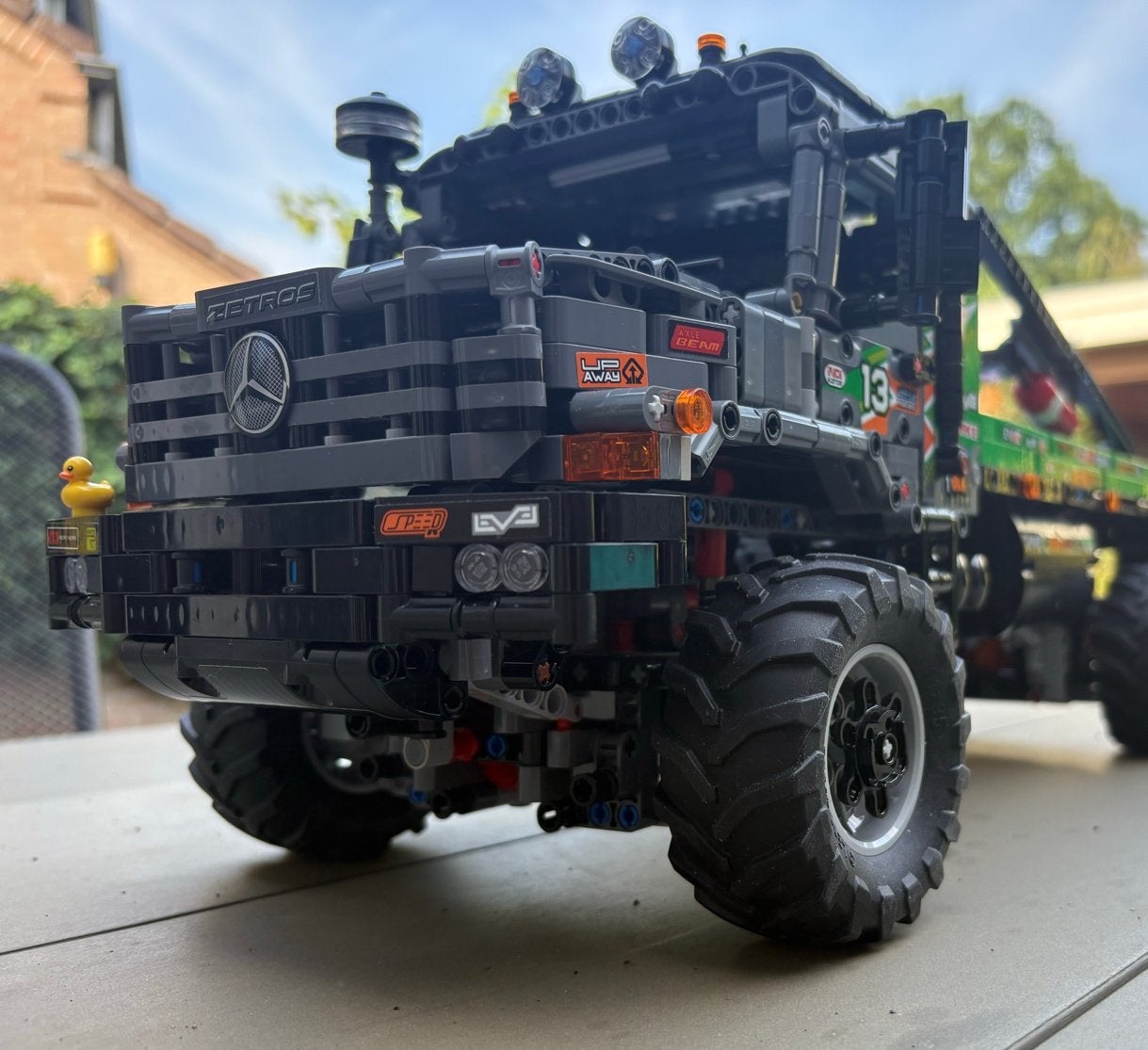LEGO Technic 42129 Mercedes-Benz Zetros Trial Truck, Ophalen of Verzenden, Gebruikt