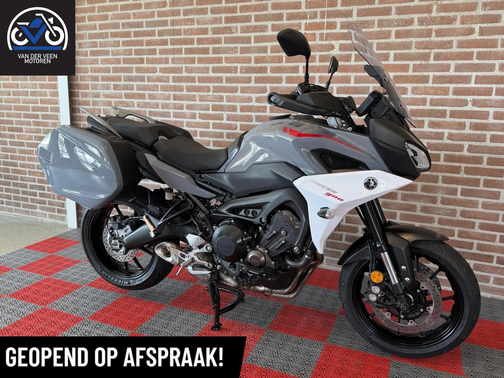 Yamaha Tracer 900 ABS, GT Kofferset, Handvatverwarming!, Bedrijf, Meer dan 35 kW, Toermotor, Traction Control