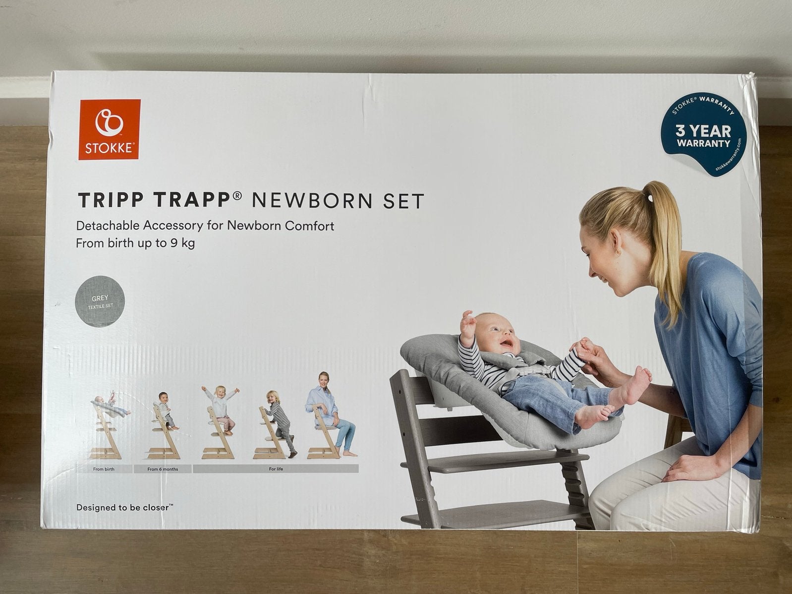Stokke Tripp Trapp Newborn Set, Ophalen of Verzenden, Gebruikt, Overige typen, Gordel(s)