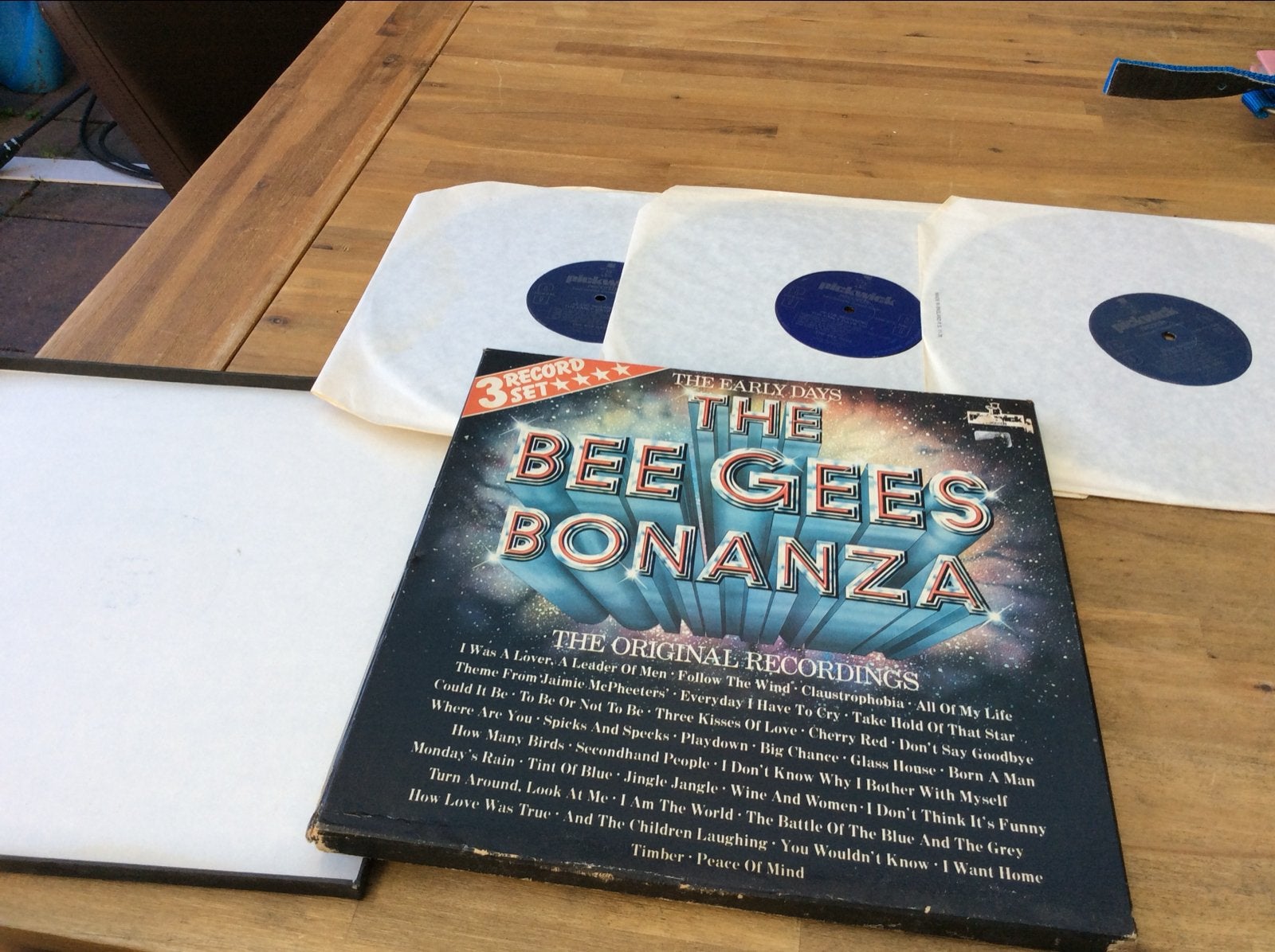 The Bee Gees Bonanza - The Early Days 3 Record Set, Ophalen, Boxset, Gebruikt, Pop