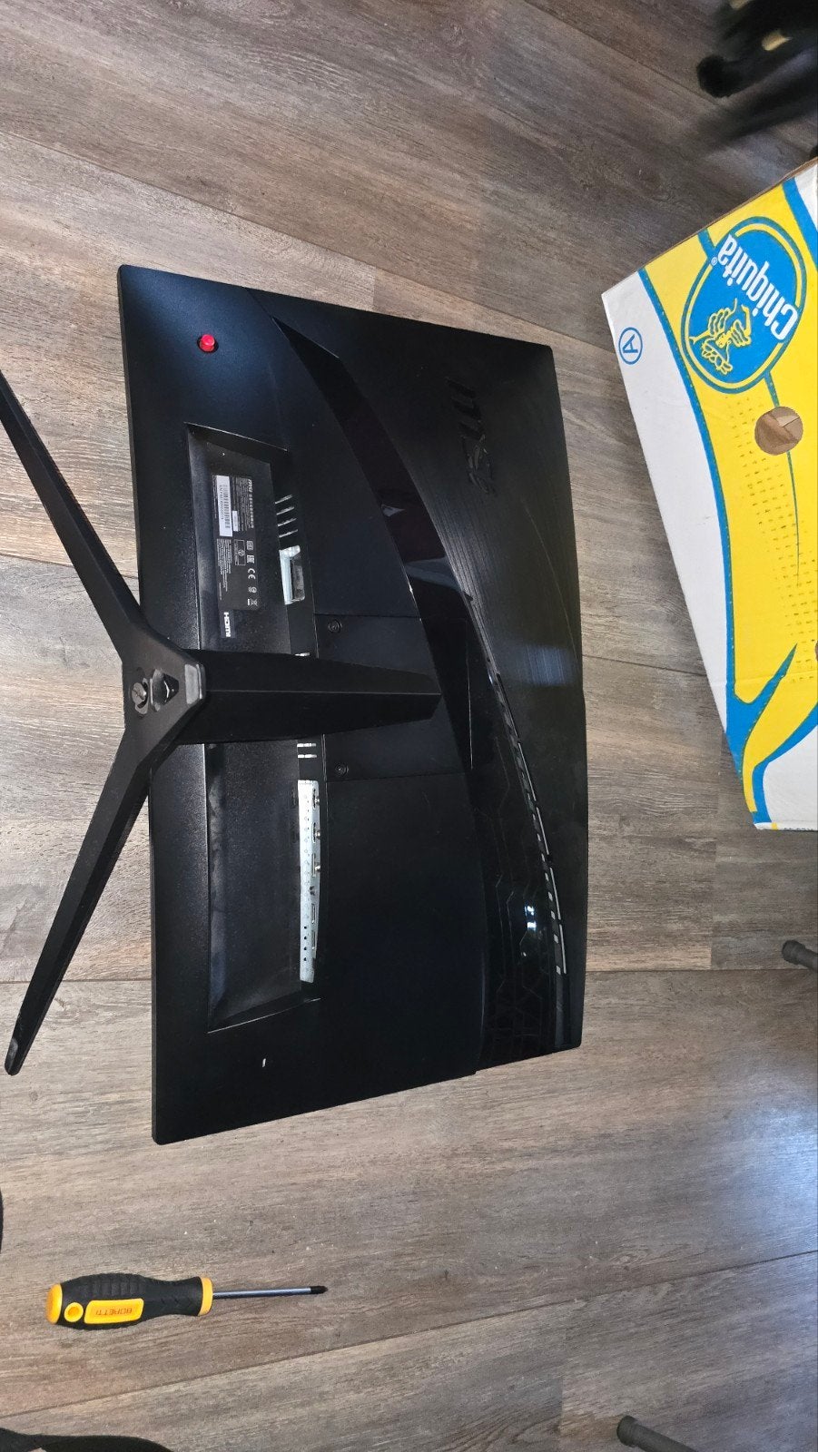 Kapot monitor scherm voor onderdelen, Ophalen, 60 Hz of minder