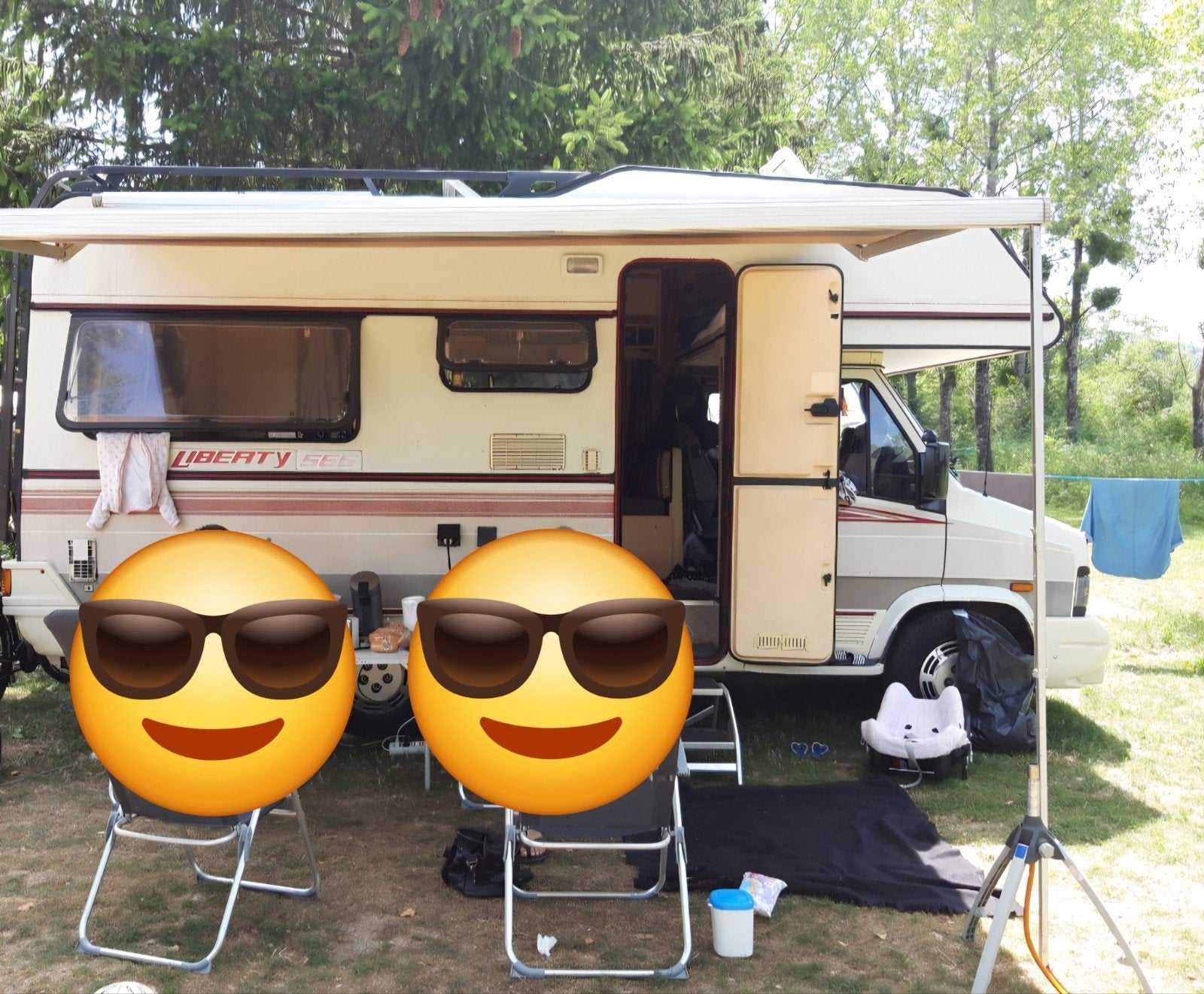 Fiat Ducato LMC Liberty camper, Caravans en Kamperen, Campers, Alkoof, Fiat, Dakluik, Particulier