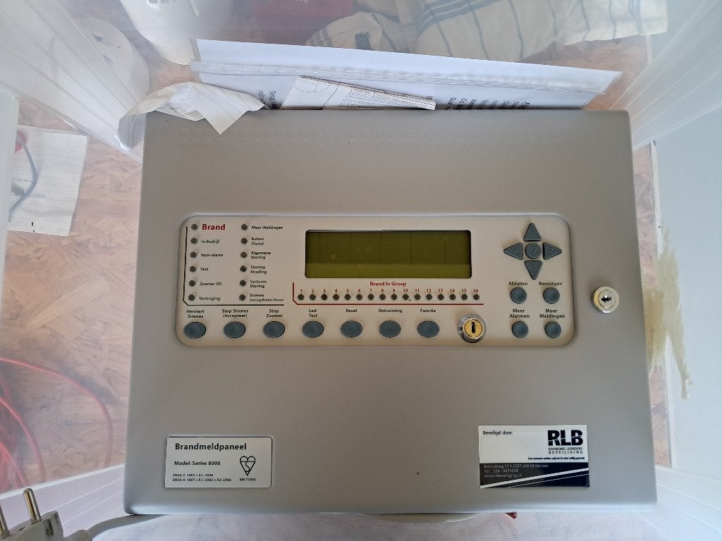 Brandmeldinstallatie, optische detectors, handmelders etc, Ophalen, Gebruikt, Detector, Sensor of Melder, Overige soorten