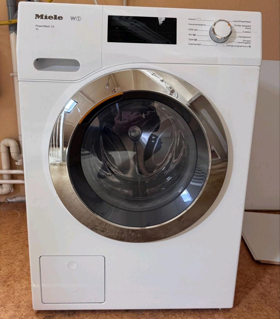Miele WCI 330 W1 PowerWash XL Wasmachine - 2019, Ophalen, Gebruikt, 8 tot 10 kg, 1600 toeren of meer