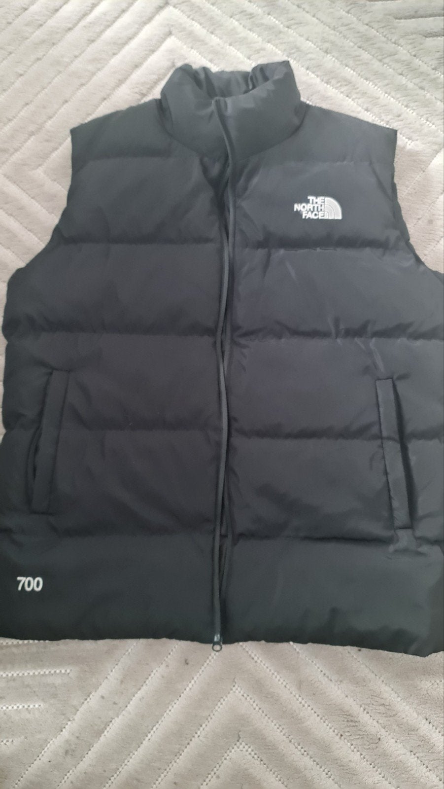 The North Face 700 Nuptse bodywarmer maat M, Maat 48/50 (M), Zwart, Ophalen of Verzenden, Zo goed als nieuw