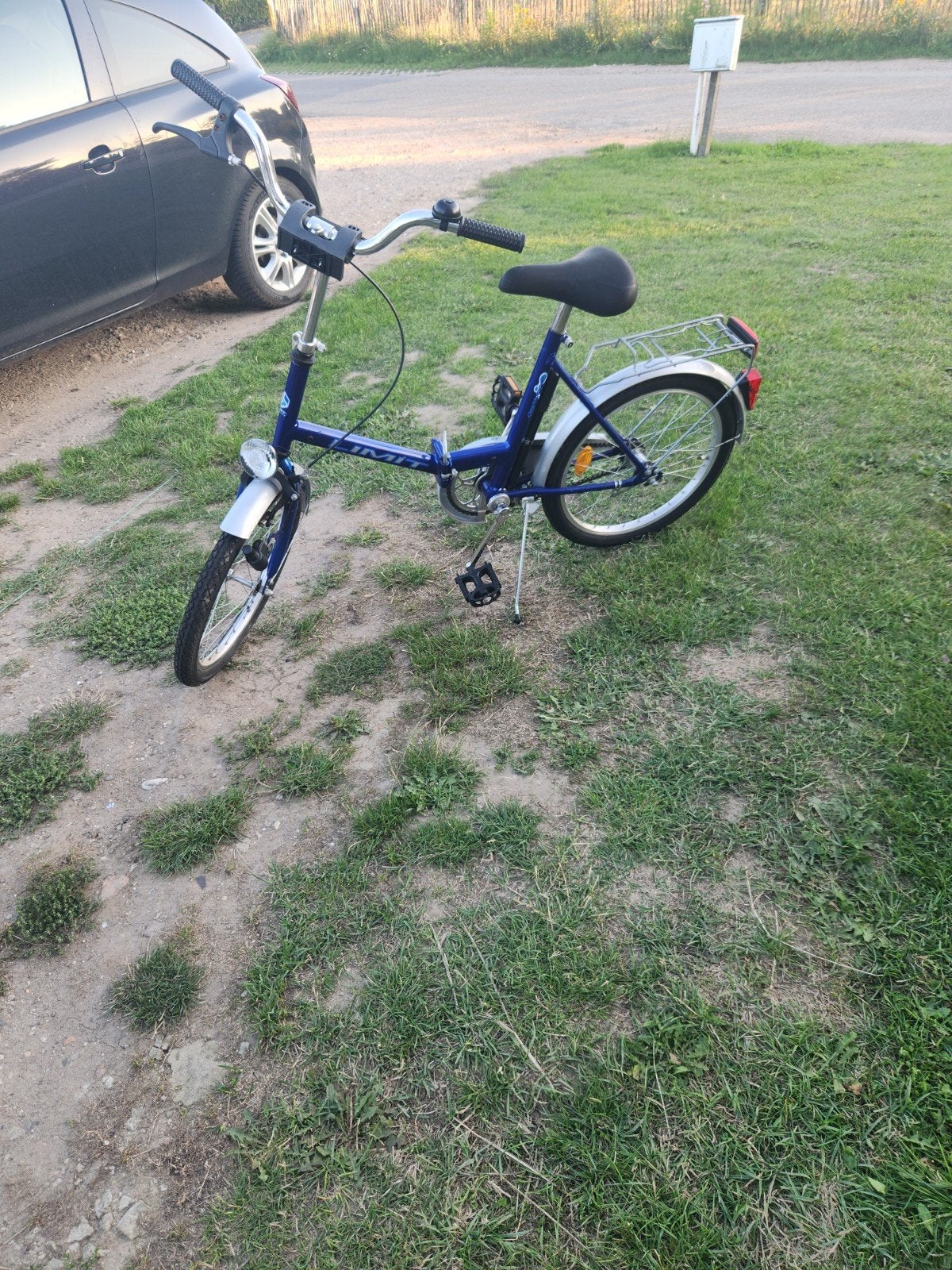 vouwfiets, Ophalen, Gebruikt