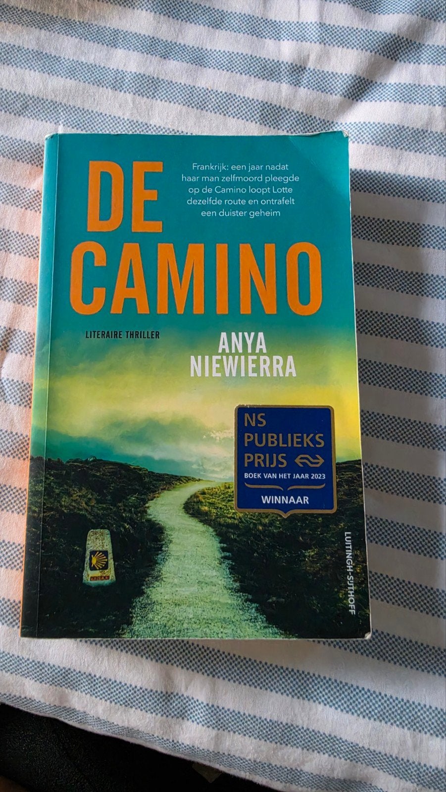 De Camino - Anya Niewierra (NS Publieksprijs winnaar), Ophalen of Verzenden, Gelezen, Anya Niewierra, Nederland
