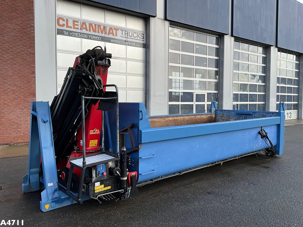 Container 10m³ HMF 17 Tonmeter laadkraan (bj 2013), Clean Mat Trucks B.V., Sales@cleanmat.eu, Wageningsestraat 17
6673DB  ANDELST, NL