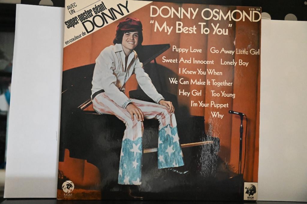 2LP 1973 Donny Osmond     " My best to you ", Cd's en Dvd's, Originele persing, Ophalen of Verzenden, 12 inch, Soul of Nu Soul