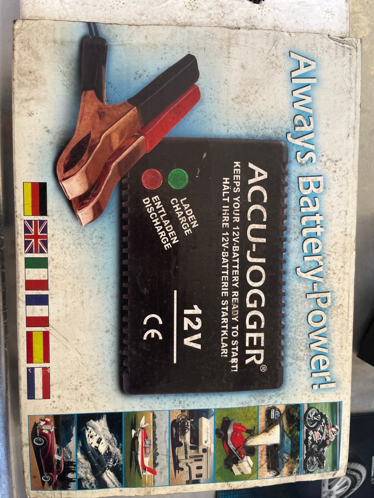 Druppellader-Accu-Jogger 12V Acculader - Altijd Startklaar!, Ophalen, Gebruikt, Universele onderdelen