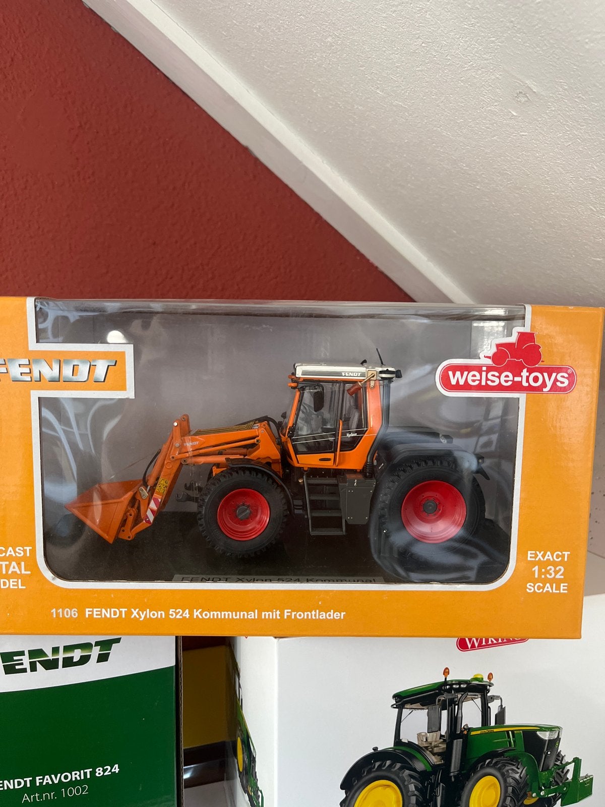 Weise Toys Fendt Xylon 524 Kommunal met voorlader, Ophalen of Verzenden, Nieuw
