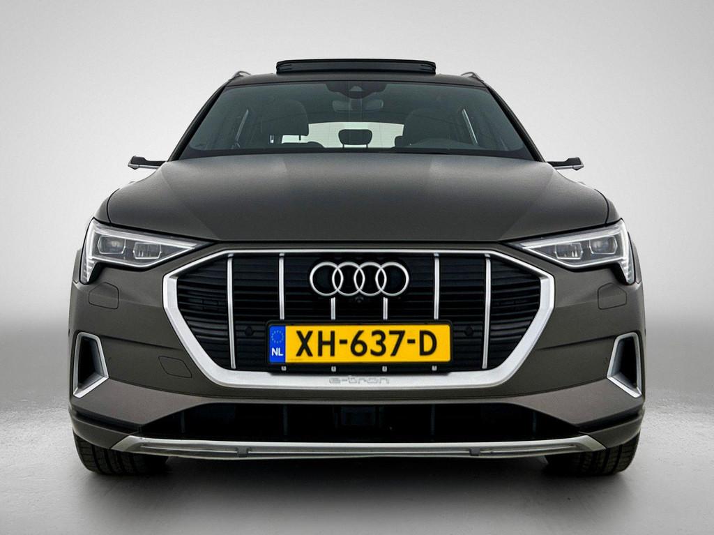Audi e-tron e-tron 55 quattro advanced 95 kWh 408 PK | Autom, Auto's, Audi, Automatische klimaatregeling, 95 kWh, Blauw, 408 pk