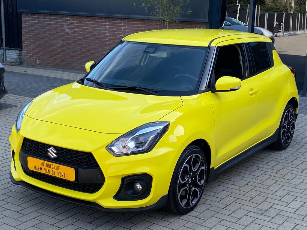 Suzuki Swift 1.4 Sport 140 PK NIEUWSTAAT 1e EIGENAAR FULL OP, Auto's, Stof, Gebruikt, Zwart, Swift