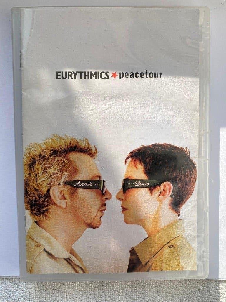 Eurythmics Peacetour DVD + origineel boekje, Cd's en Dvd's, Alle leeftijden, Ophalen of Verzenden, Inclusief boekje, Concert