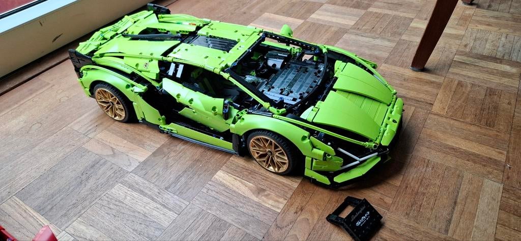 Lego lamboghini, Ophalen of Verzenden, Zo goed als nieuw, Overige schalen, Onderdeel