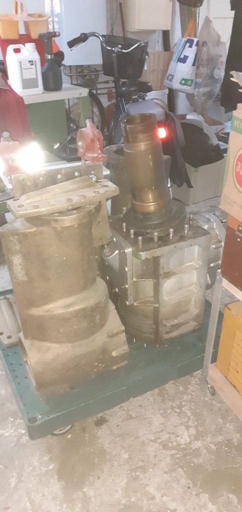Schottel SRP 100 roerpropellor onderdelen, Ophalen, Gebruikt