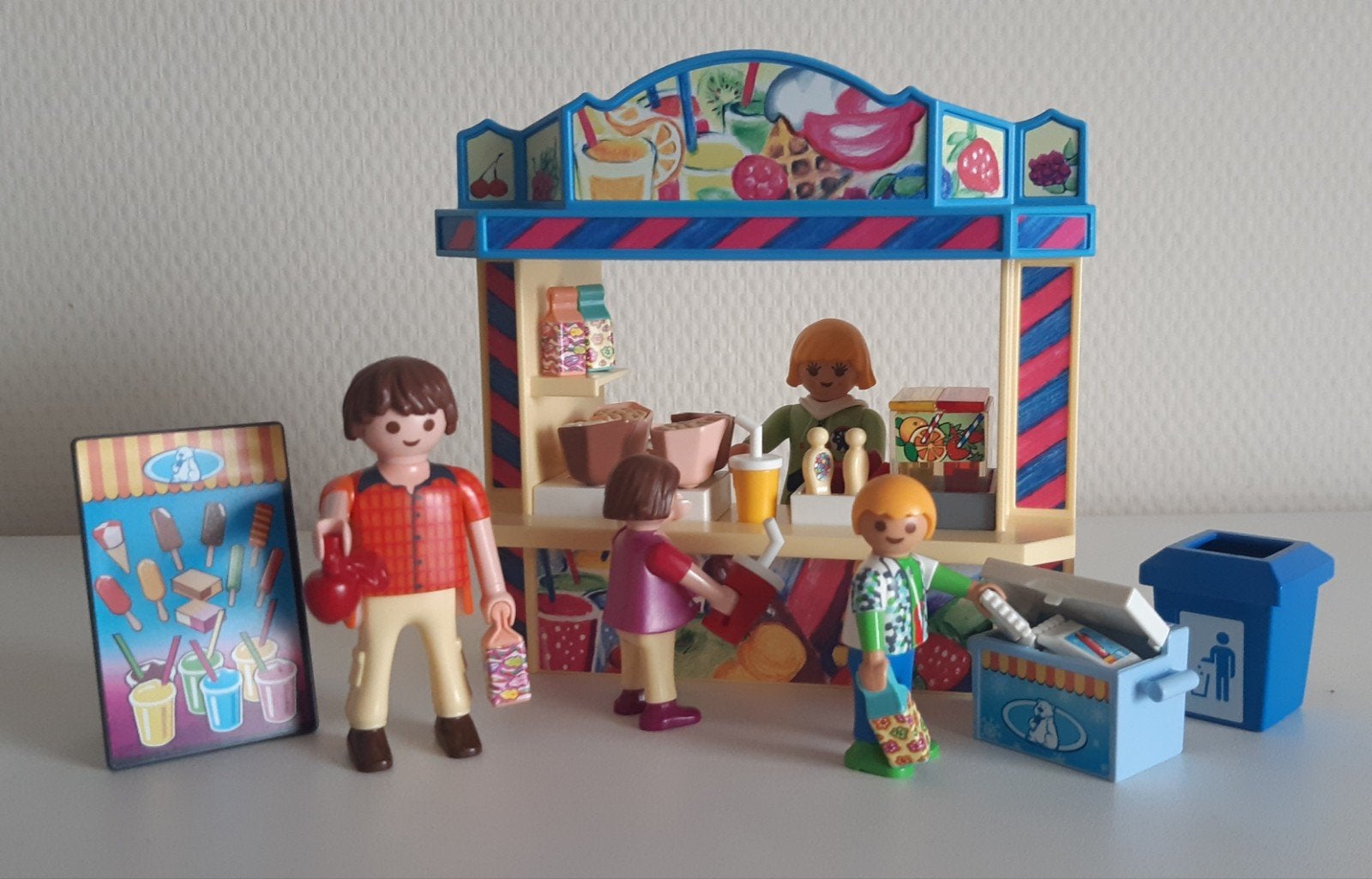 Playmobil 5555 Snoepkraam. (Set 156), Ophalen of Verzenden, Zo goed als nieuw, Complete set