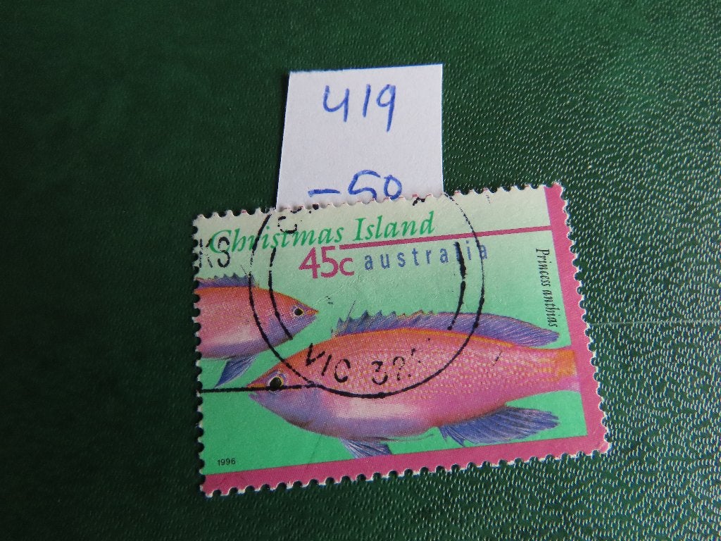 australie christmas island 419, Ophalen of Verzenden, Gestempeld