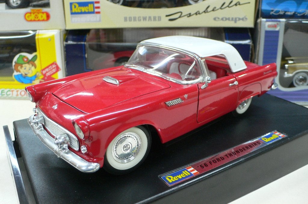 ford thunderbird 1956 - REVELL METAAL- 1/18, Hobby en Vrije tijd, Verzenden, Nieuw, Motor, Revell