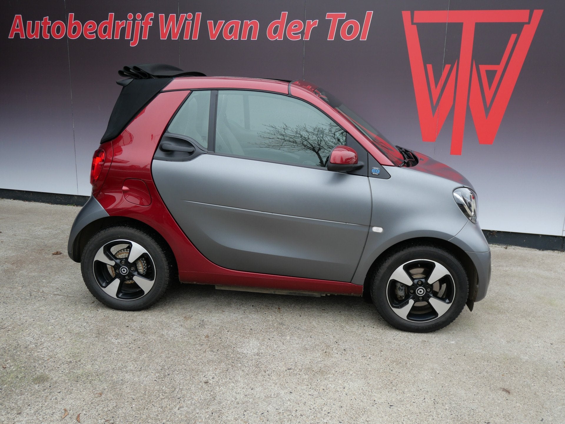 Smart Fortwo cabrio EQ STYLE | SOH 97%! | CLIMA | CRUISE | A, Auto's, Smart, Automaat, Gebruikt, Zwart, Cabriolet