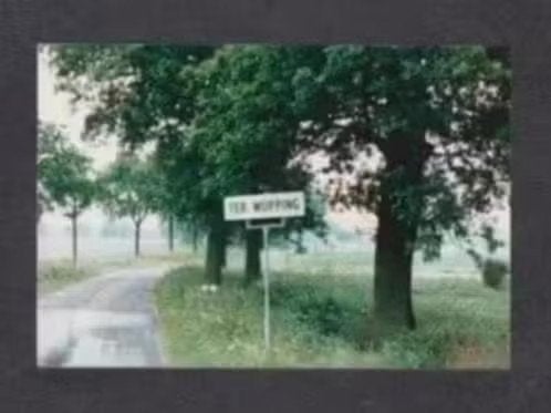 Foto Ter Wupping Gemeente Stadskanaal Plaatsnaambord., 1980 tot heden, Foto, Ophalen of Verzenden, Zo goed als nieuw