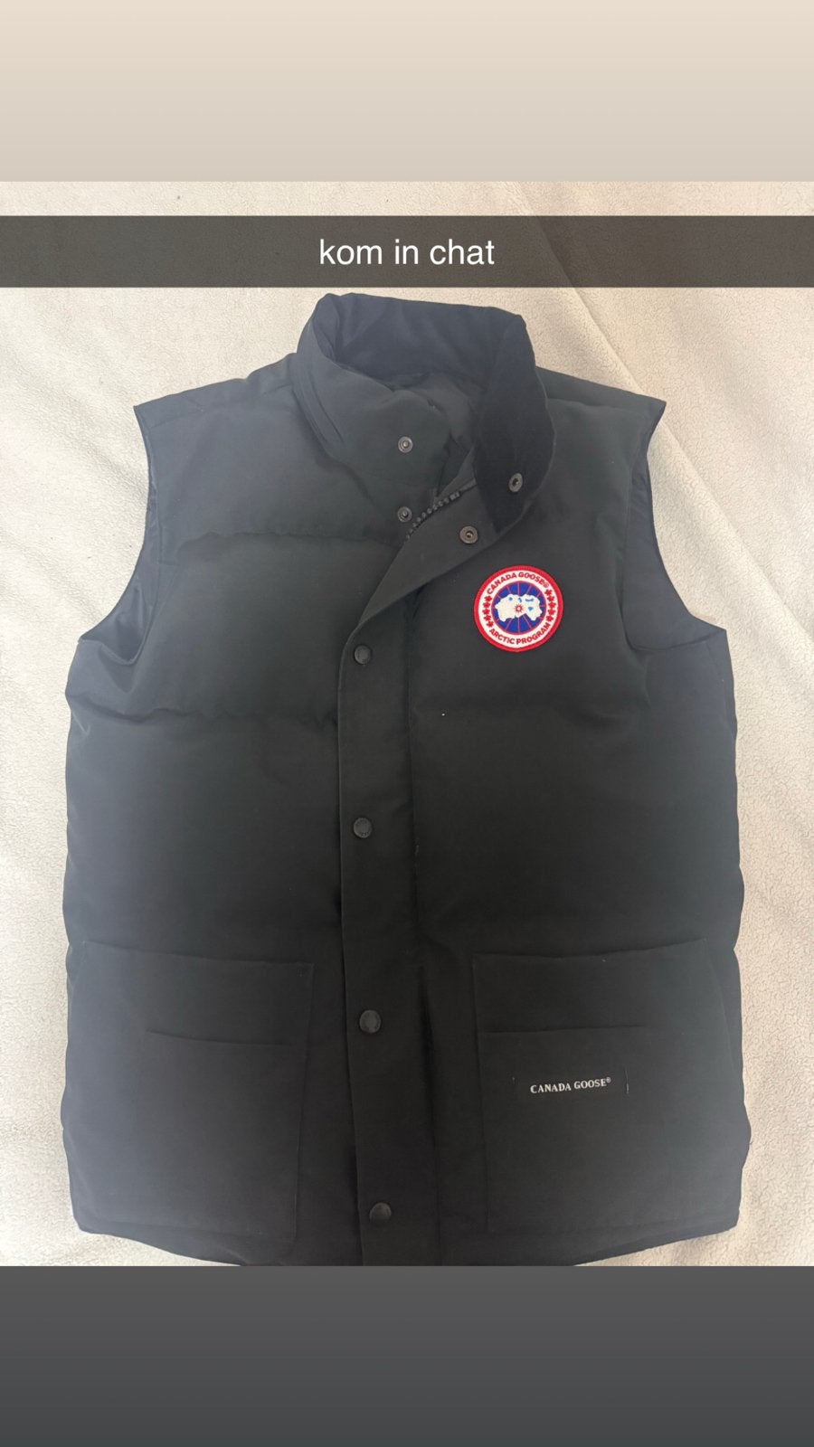 canada goose bodywarmer, Kleding | Heren, Ophalen, Zo goed als nieuw, Zwart