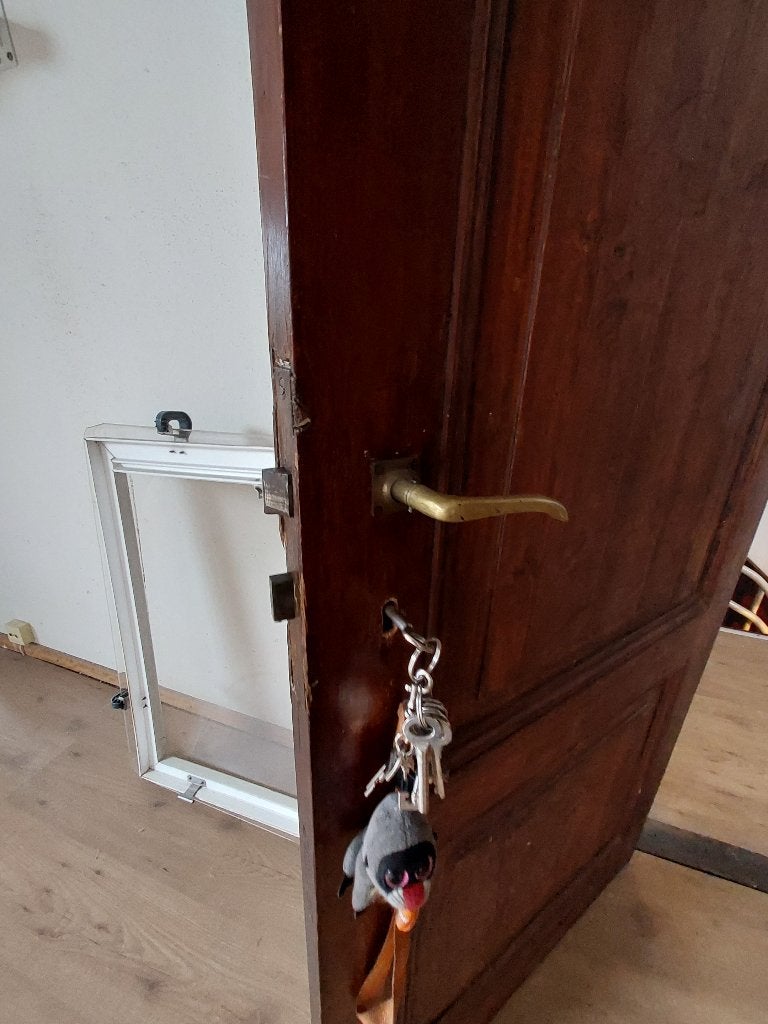 Antieke deuren en Horren, Doe-het-zelf en Verbouw, Gebruikt, Binnendeur, Ophalen of Verzenden, 200 tot 215 cm