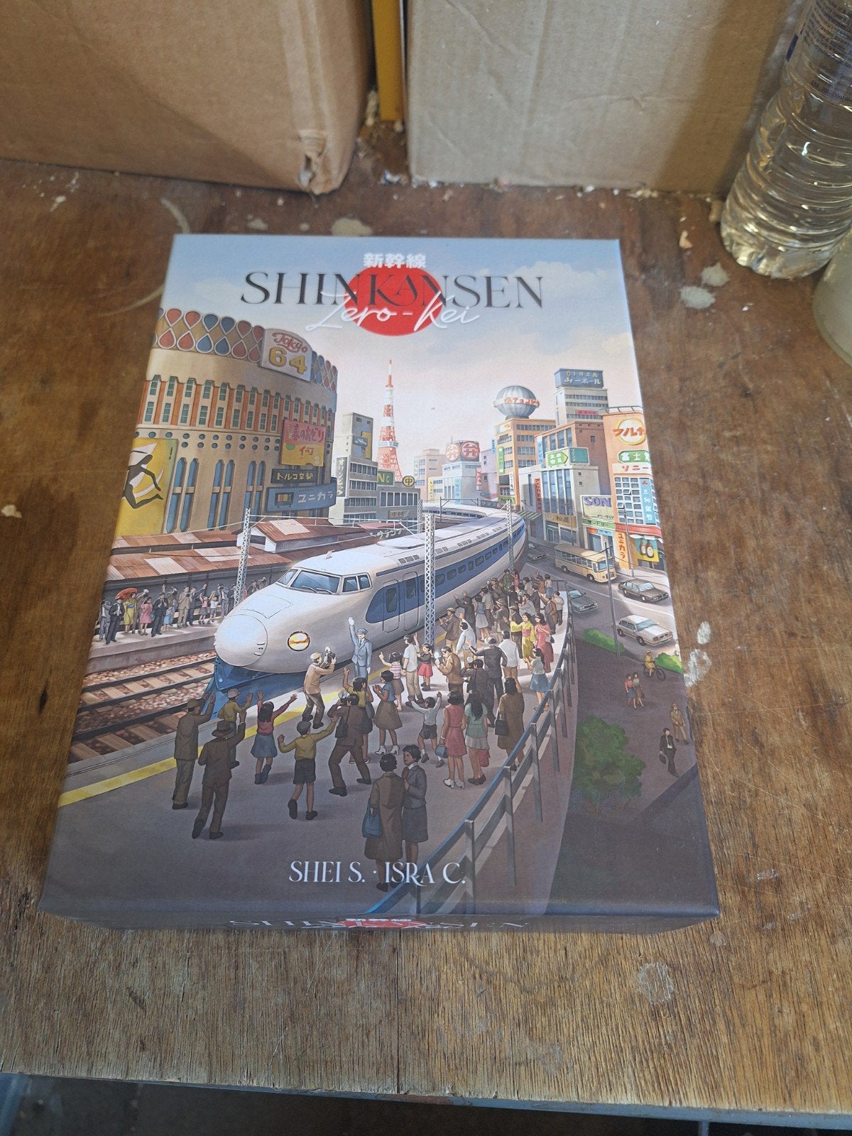 Shinkansen Zero-Kei Bordspel - Zo goed als nieuw, Een of twee spelers, Ophalen of Verzenden, Zo goed als nieuw, Ludo Nova
