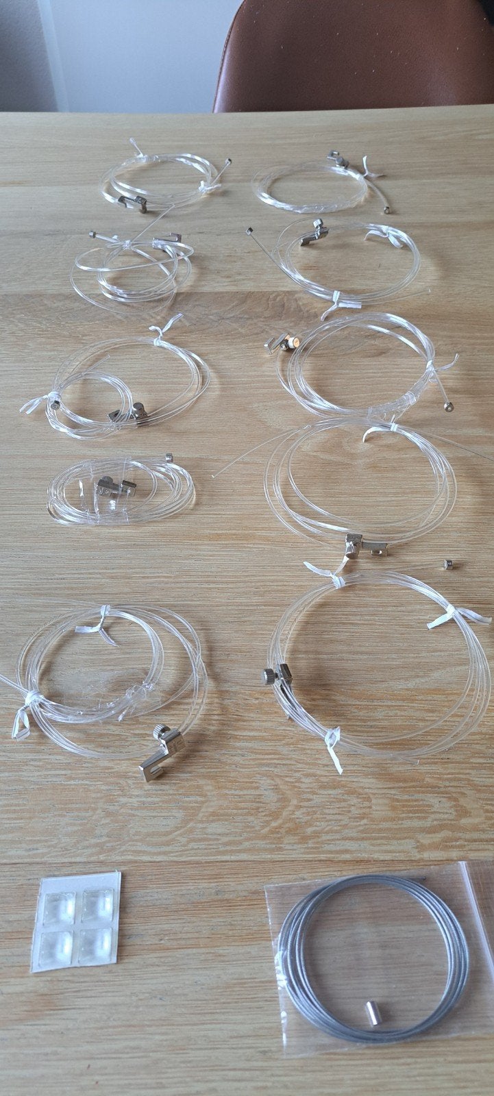 Arti Teq, ophang draden en haken 2mm/ 4 kg, Ophalen of Verzenden