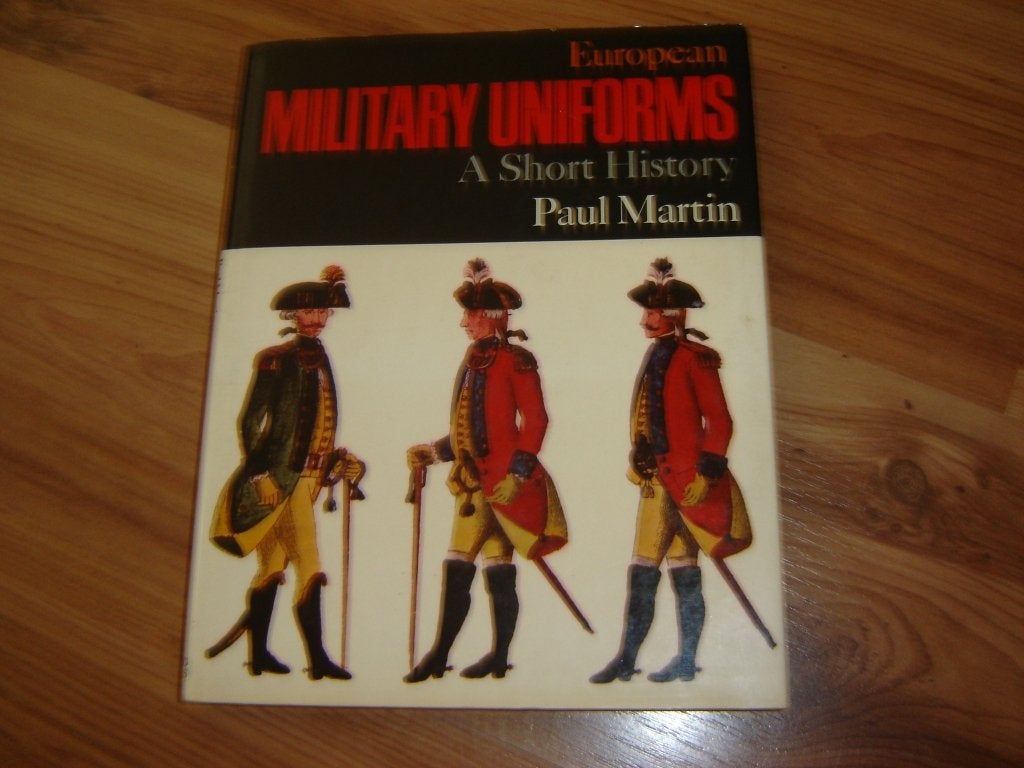 European military uniforms Paul Martin uniform boek, Verzenden, Landmacht, Overige gebieden, Boek of Tijdschrift