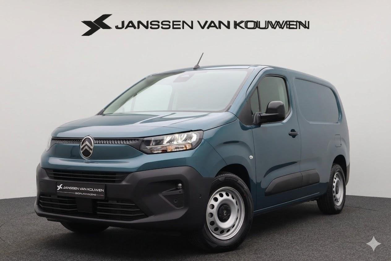 Citroen ë-Berlingo 136 L2 50 kWh Demo voordeel / 2+6 jaar g, 1716 kg, Citroën, Blauw, Origineel Nederlands