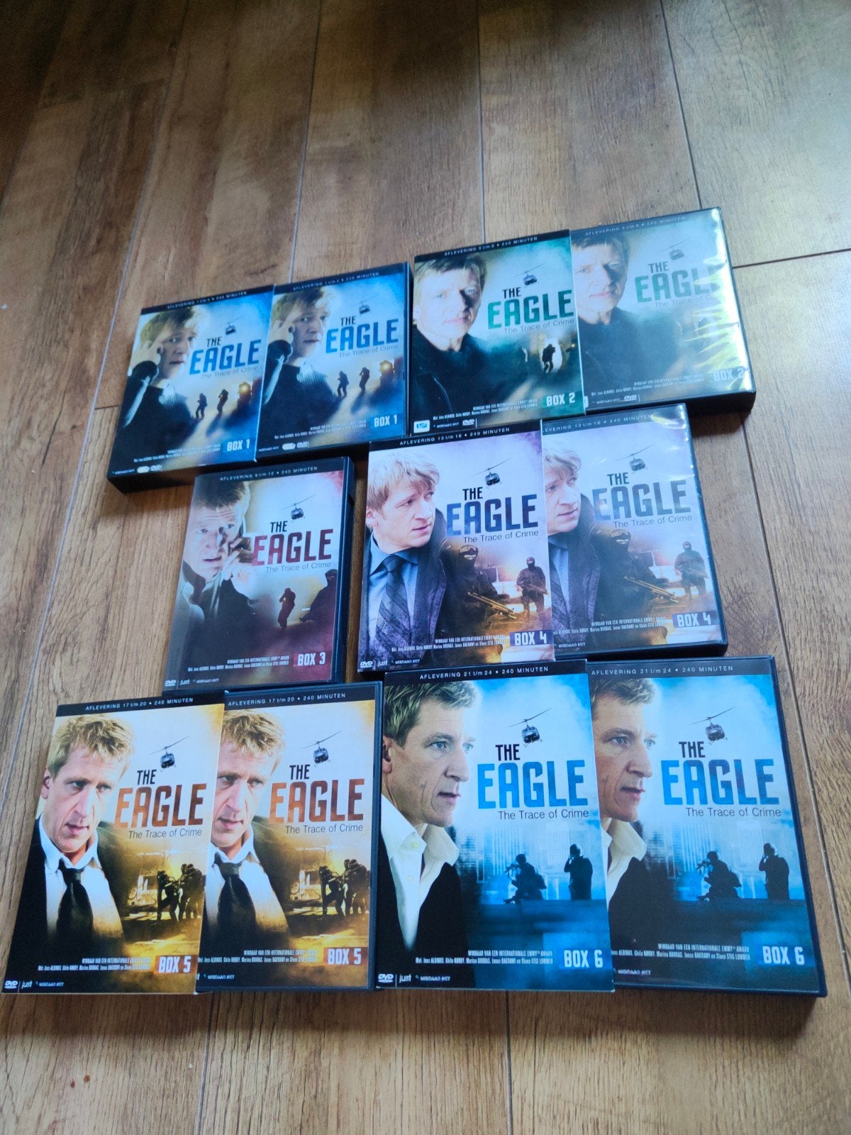 Dvd the Eagle Volledige Serie in Boxen 6 Seizoenen, Vanaf 12 jaar, Ophalen of Verzenden, Zo goed als nieuw